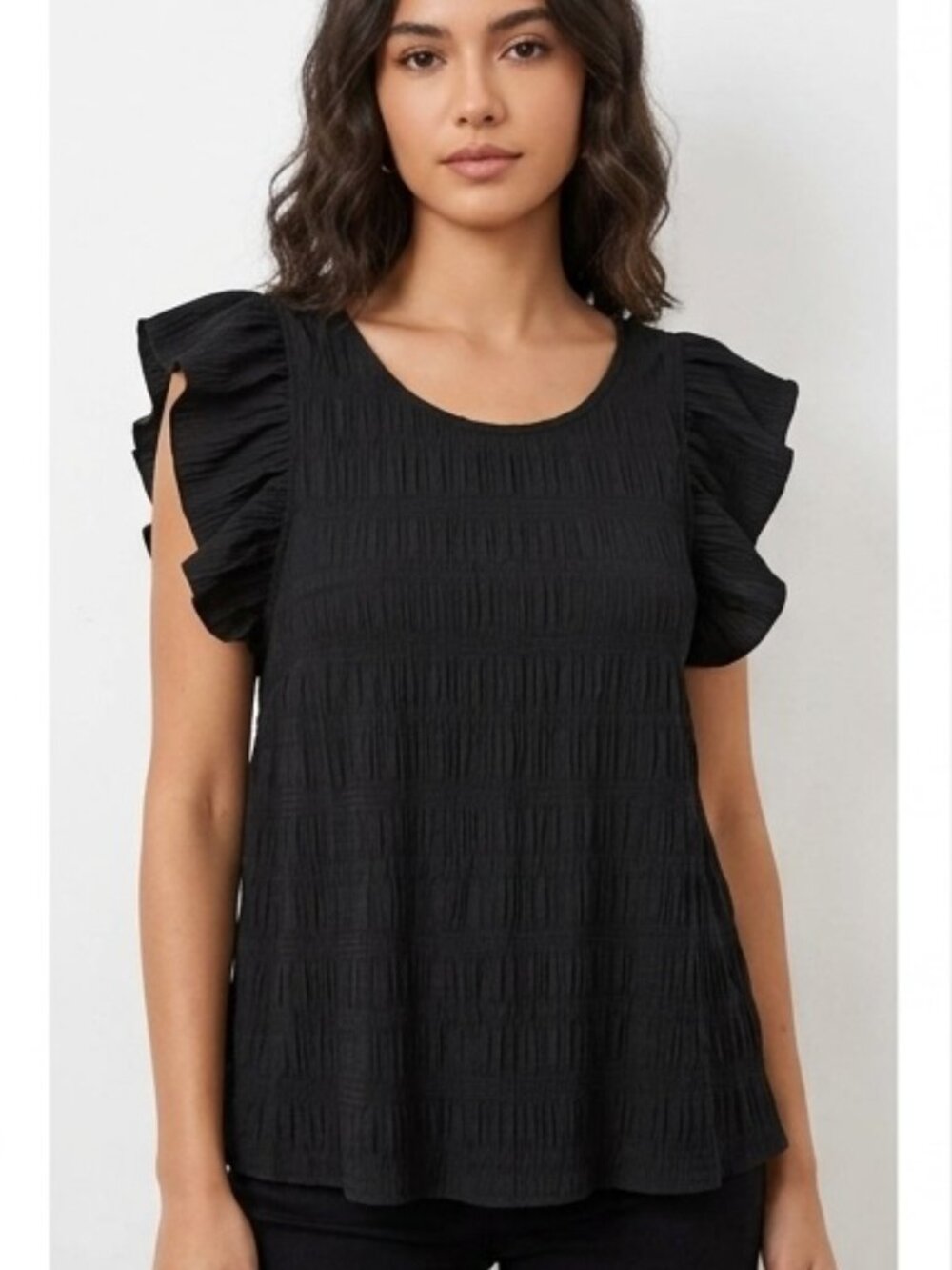 Cute ruffle top